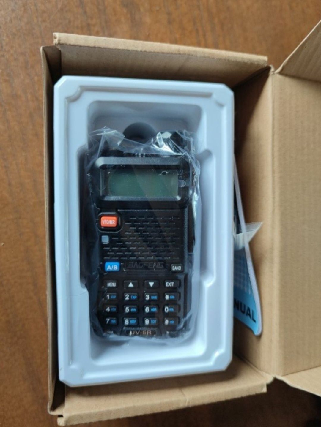 Baofeng uv-5r Krótkofalówka Policyjna odblokowany skaner częstotliwosc