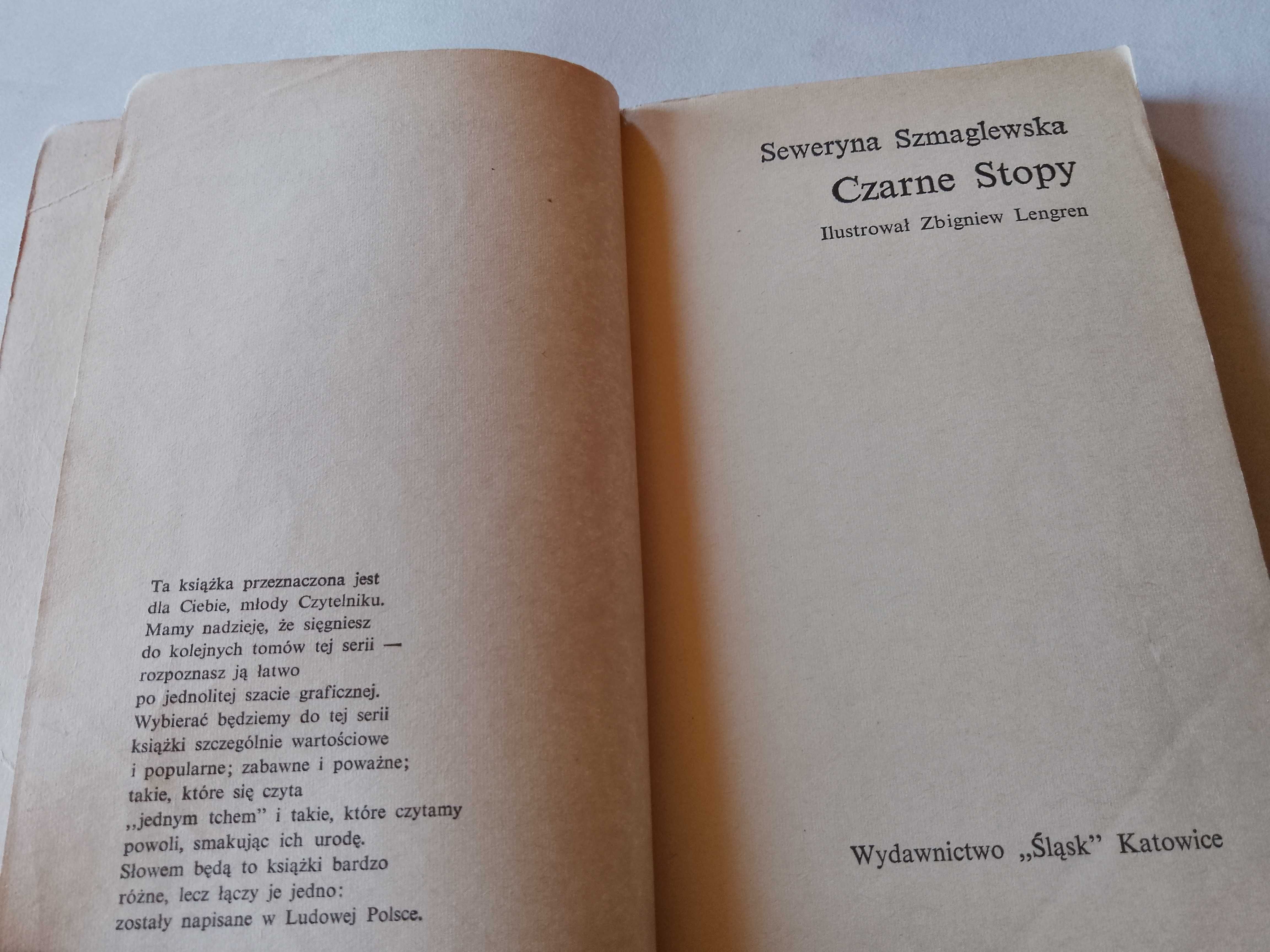 S. Szmaglewska "Czarne stopy" 1974