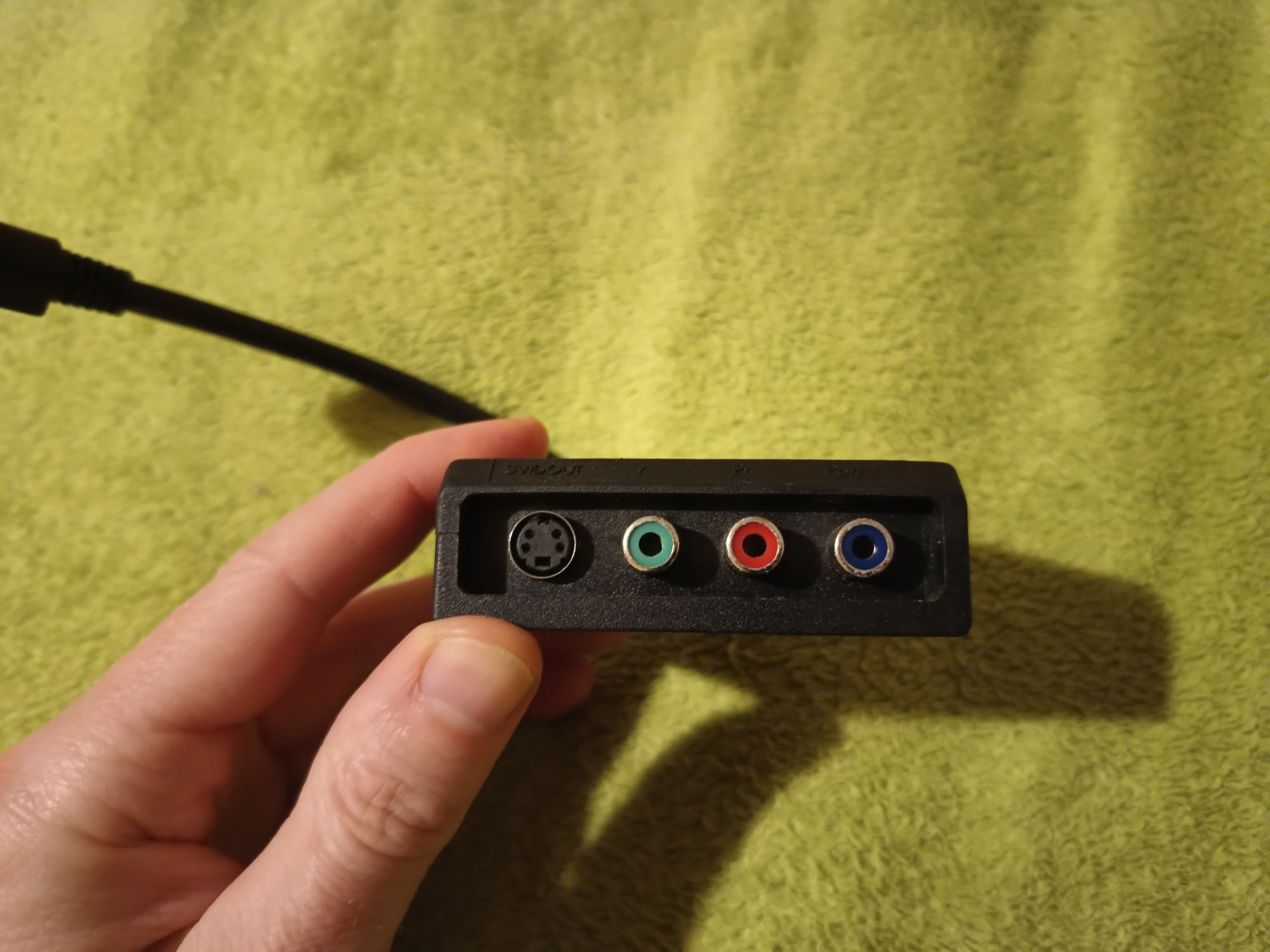 Adapter przejściówka Gigabyte 9 pin S-video