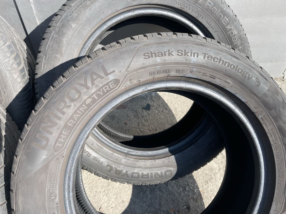 Sprzedam Opony Letnie UNIROYAL Rain Expert 5 225/60 R17 2022 Rok
