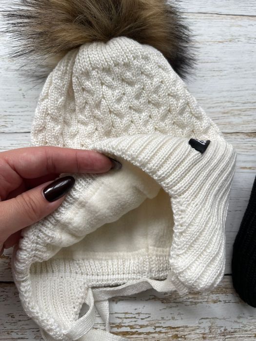 Дитяча зимова шапка 46-48 обʼєм