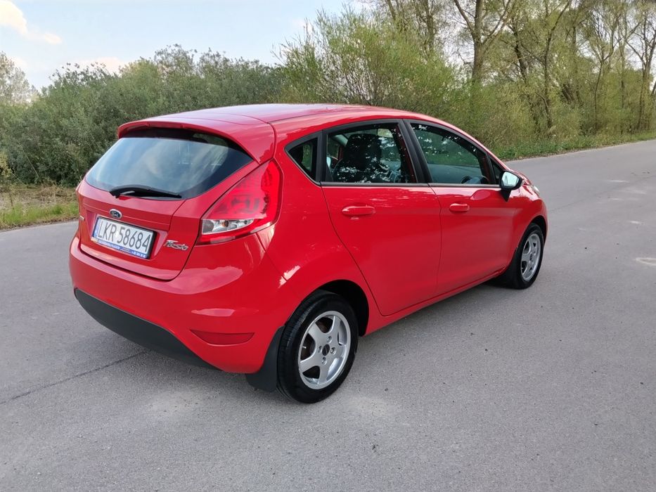 Ford Fiesta Mk7 1.4 TDCi 2011r. 5 Drzwi Stan BDB Sprawna klimatyzacja
