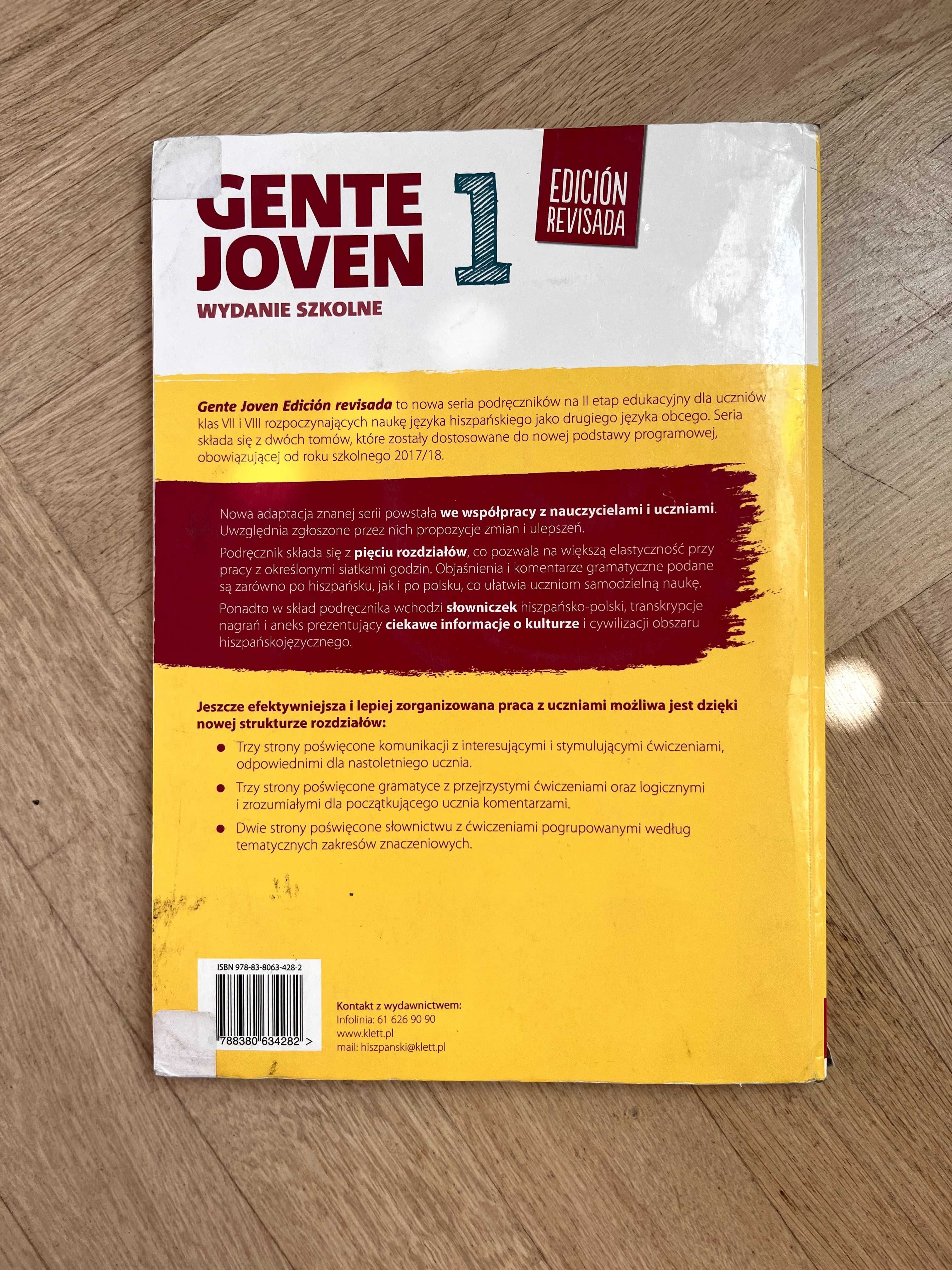 Gente Joven 1, Podręcznik [LektorKlett]