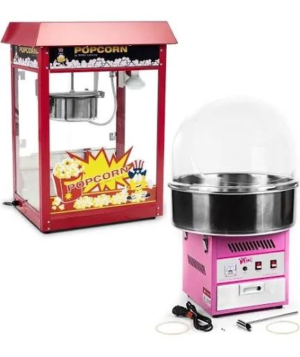 Wynajem urzadzenia do waty cukrowej i popcornu