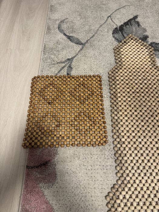 Накидка на сидіння автомобіля масажна деревʼяна