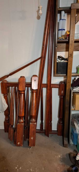 Balustrada zdemontowana