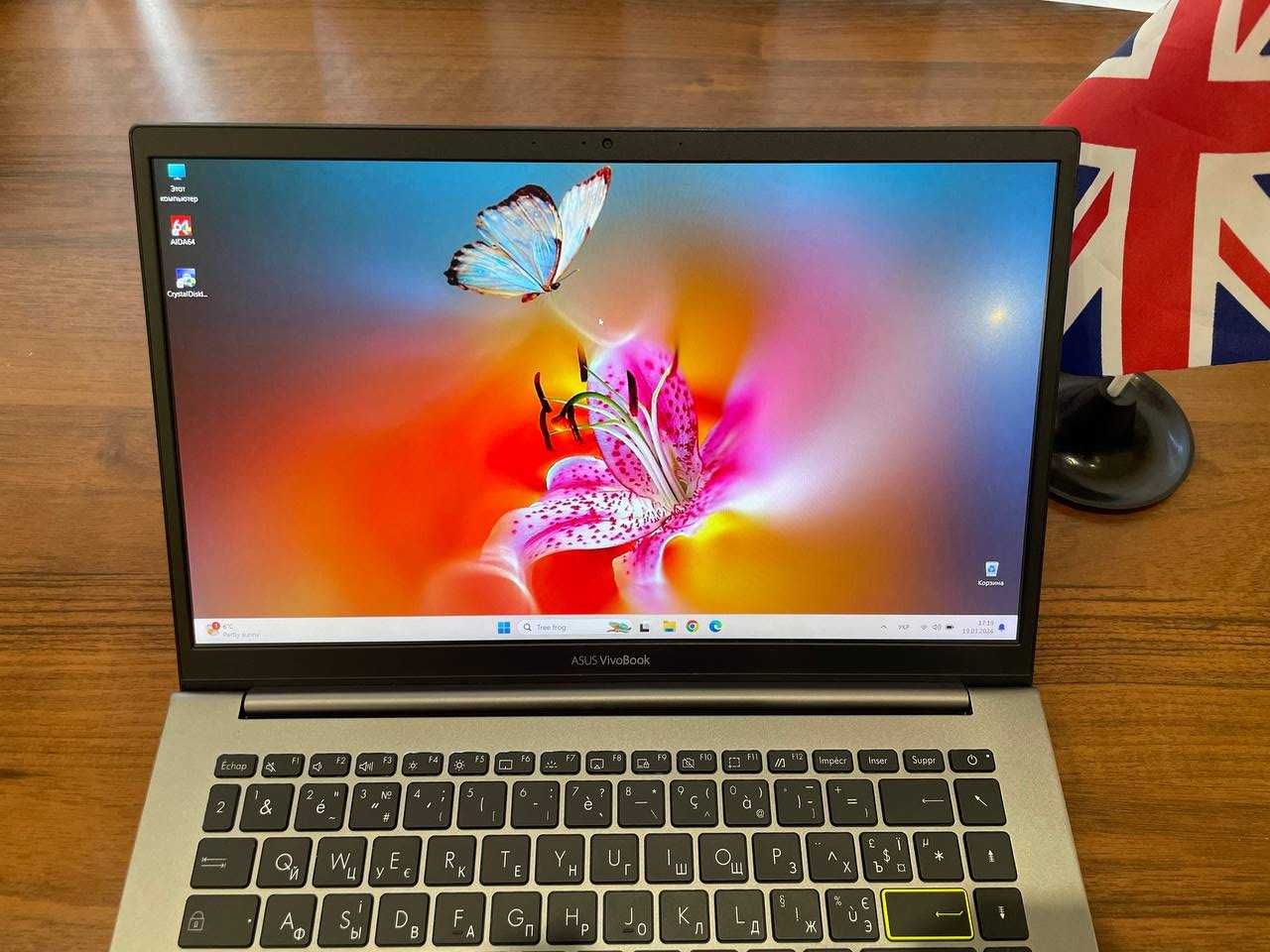 ASUS Vivobook S433IA 14" IPS FHD (Ryzen 5 4500U 8/512Gb Radeon Vega)