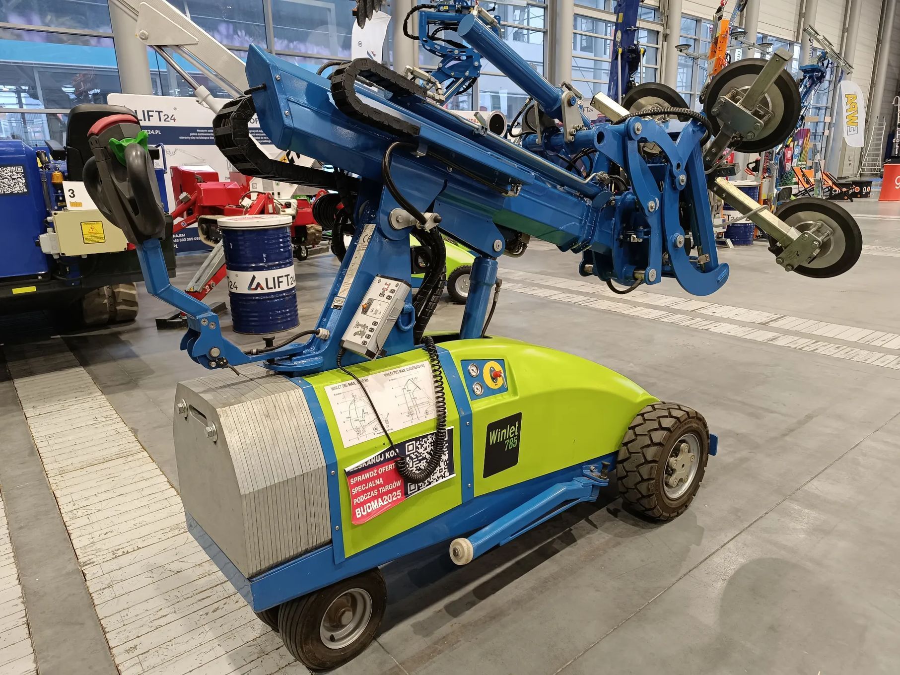 WINLET 785  Manipulator Winlet 785 używany 2018 podnośnik do szyb, okien, płyt
