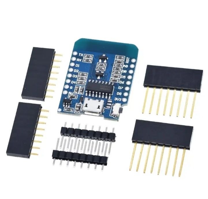 Модуль WeMos D1 Mini ESP8266 ESP-12F ESP12

Модуль WeMos D1 Mini ESP82