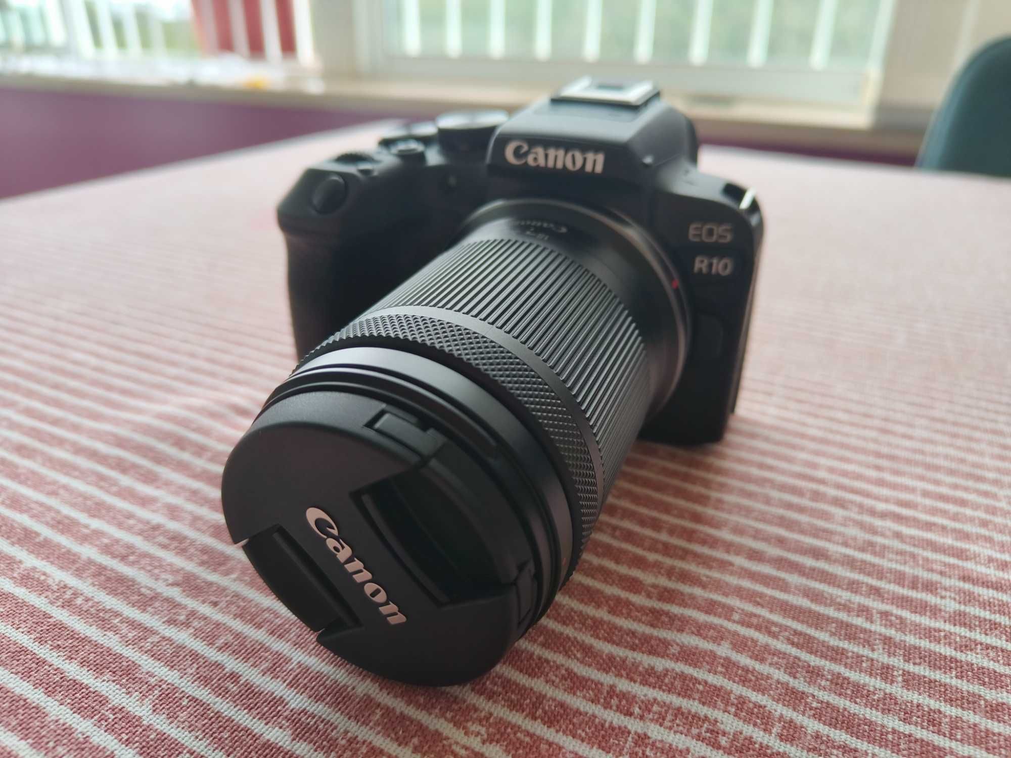 Canon EOS R10 Mirrorless + Lente RF-S 18-150mm – Como nova!