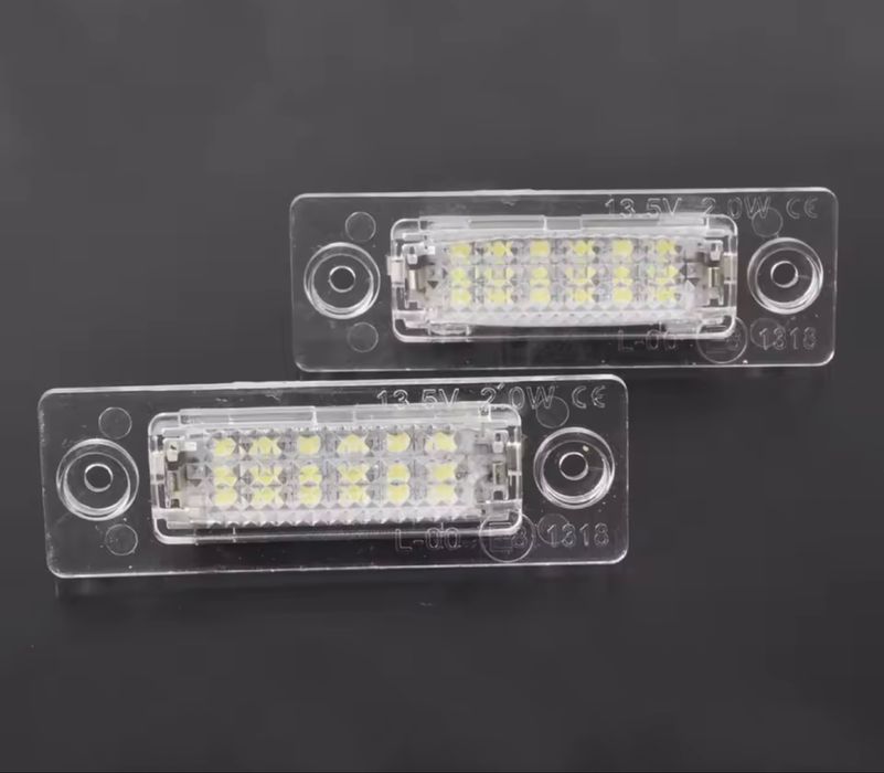 Подсветка номера Skoda Superb Volkswagen Touran transporter вантажівок