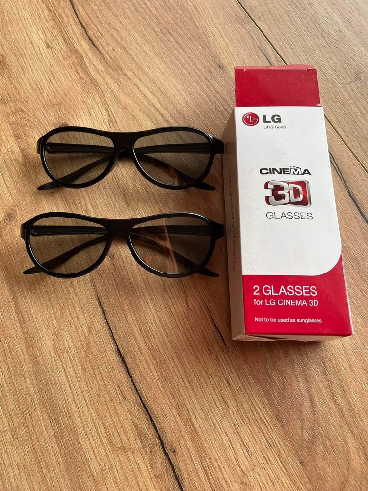 Okulary 3D CINEMA GLASSES LG 2sztuki