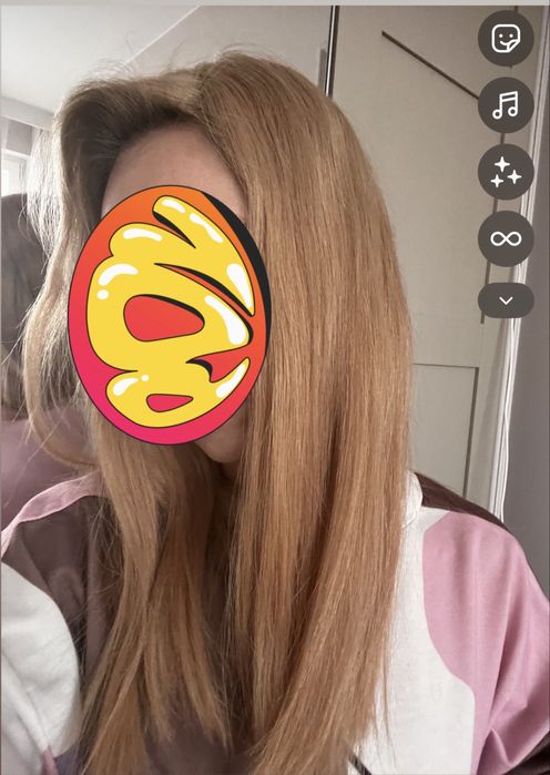 Topper wlosy naruralne ludzkie blond