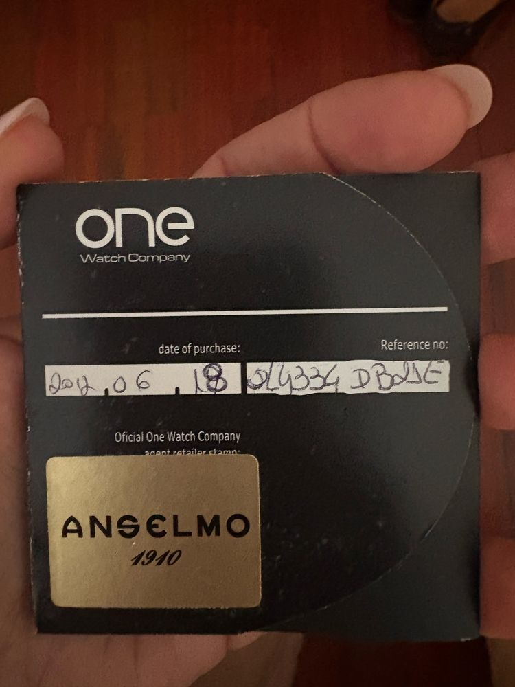 Relógio marca One