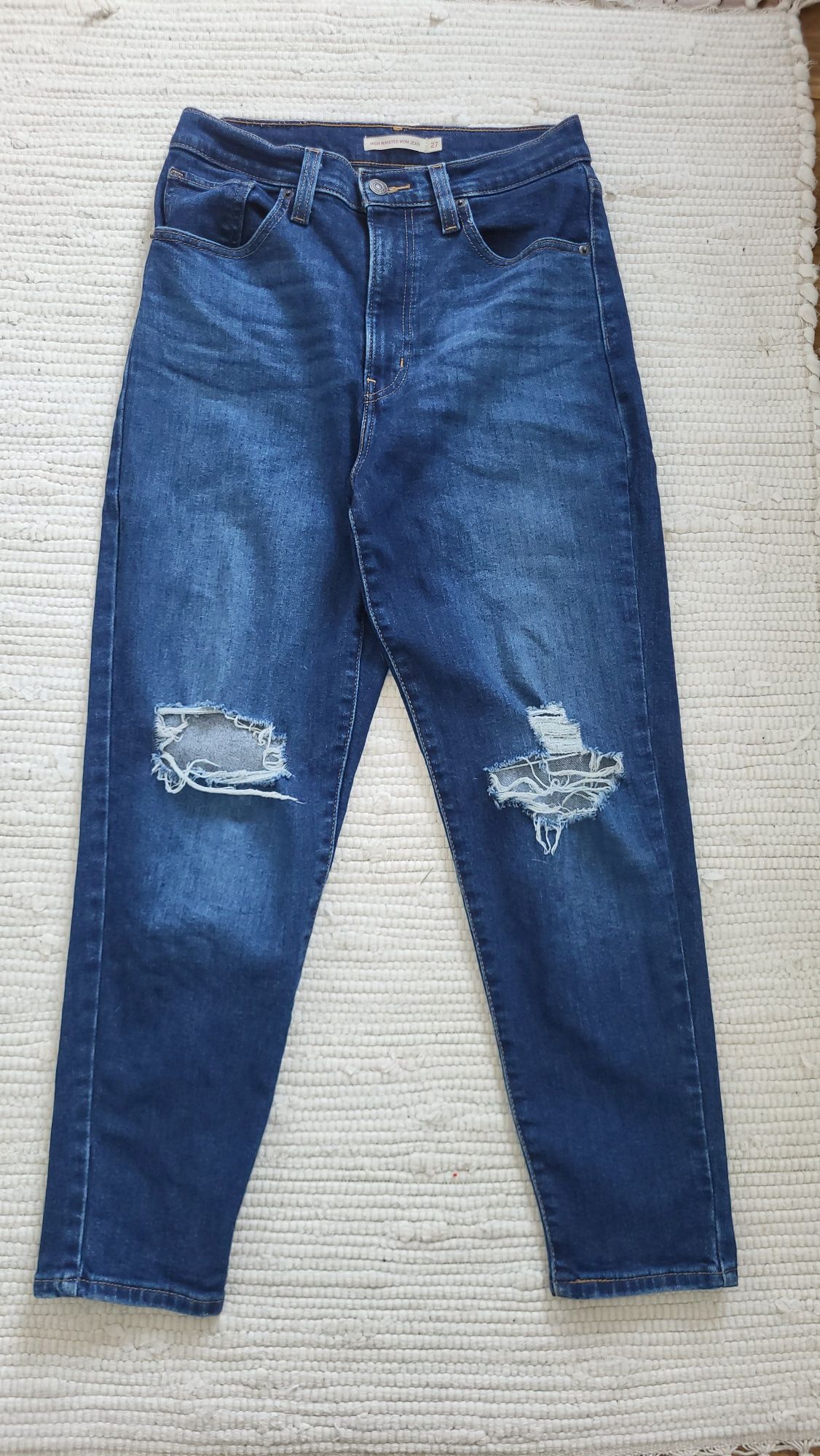 Jeansy Levis High waisted mom, 27/27 bdb