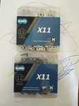 Велосипедний ланцюг 11 швидкостей  (цепь) KMC X 11