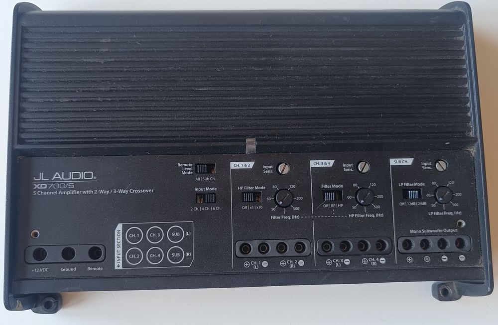 Wzmacniacz samochodowy JL Audio XD700/5