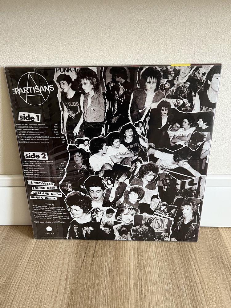 The Partisans - Police Story (12''Lp Transparent Yellow)