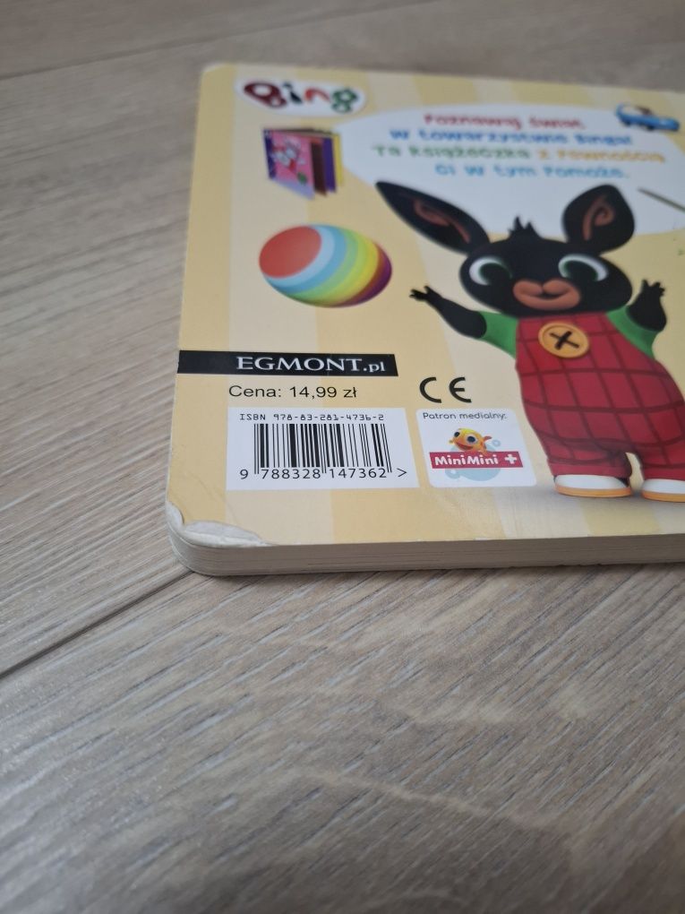 Zestaw książek książeczek Bing czynności przeciwieństwa Co lubi Sula ?