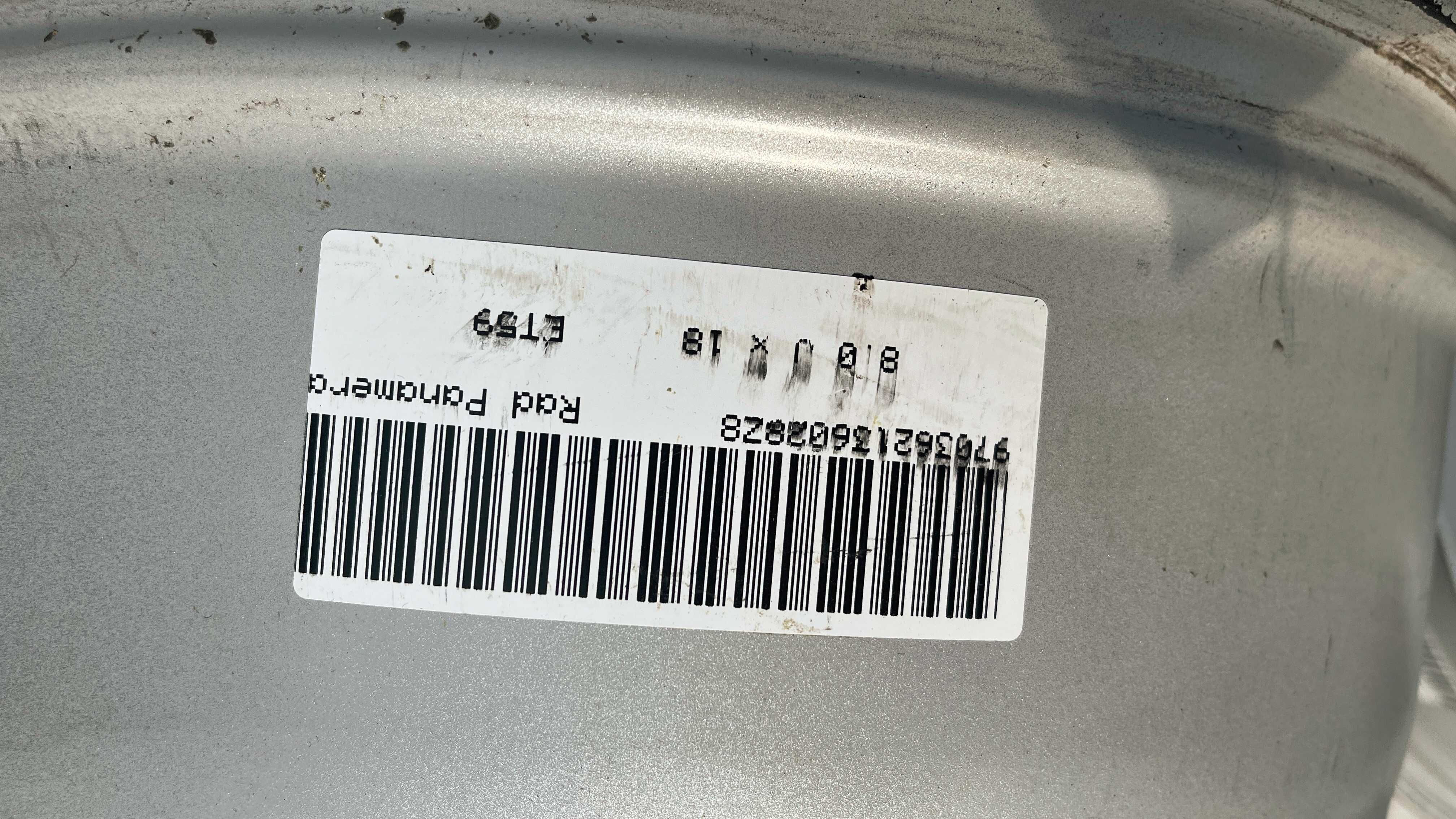 4x Felga Felgi Aluminiowe Porsche Panamera 18" 8/9" ET59/53 5x130 Li54