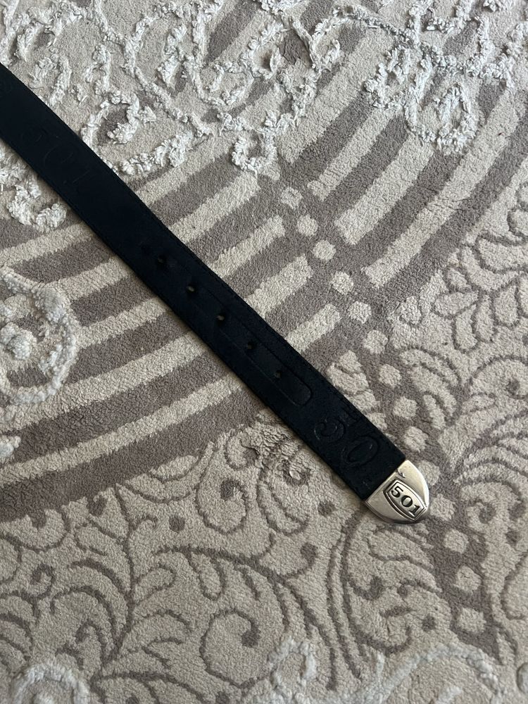 Чоловічий шкіряний ремінь Levis