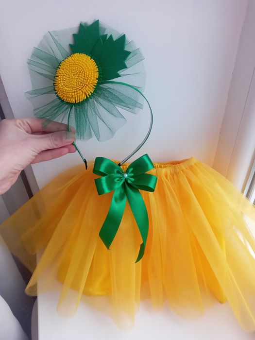 Костюм квіточки одуванчика кульбаби квітки обруч кульбаба квітка весна