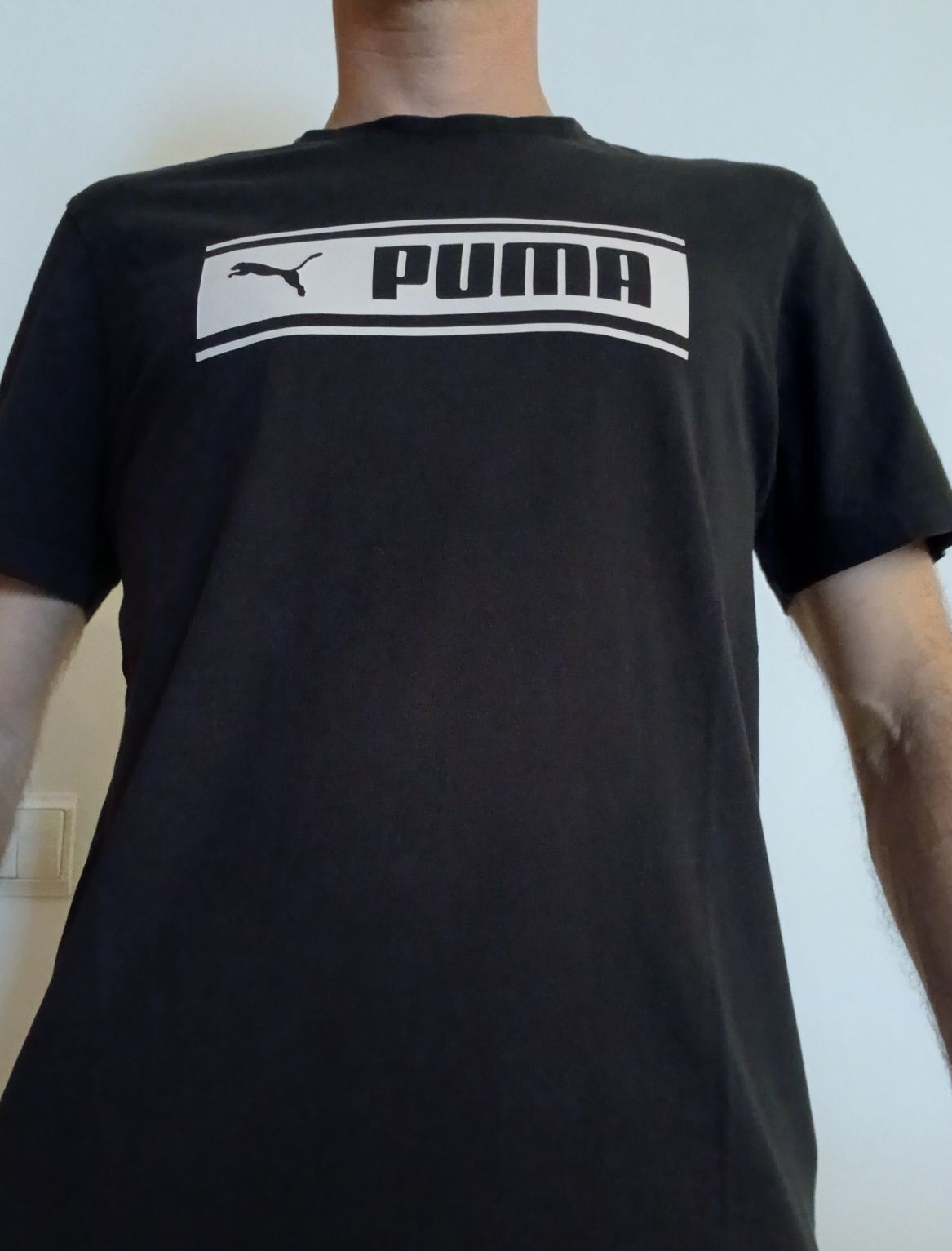 T shirt preta Puma