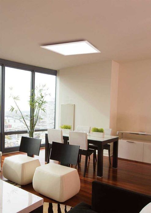 Lampa sufitowa Salobrena 4 biała LED 45x45cm 1600 lumen pilot Eglo