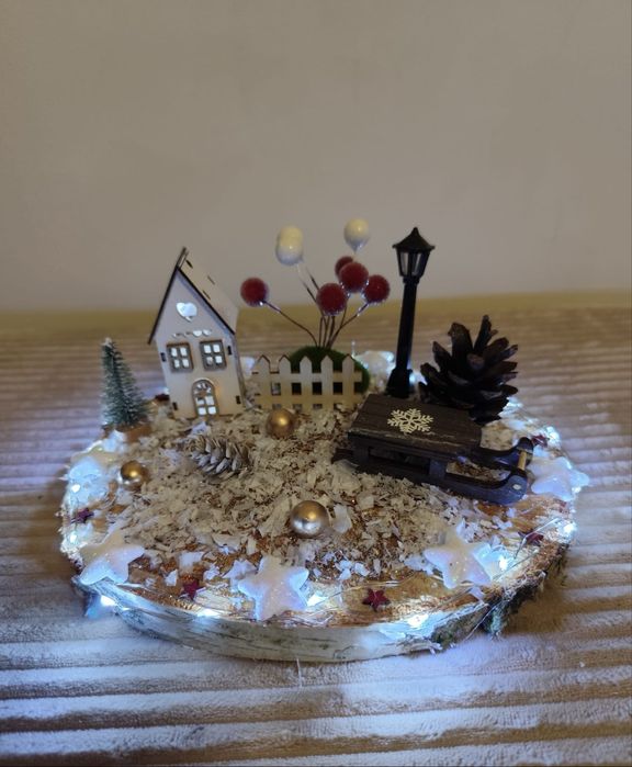 Stroik na stół Boże Narodzenie handmade