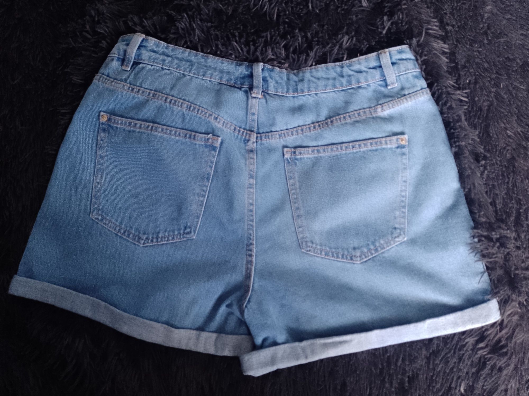 Spodenki jeans dżins damskie rozmiar 42