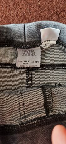 Dżinsowe spodenki dla dziewczynki firmy "ZARA"