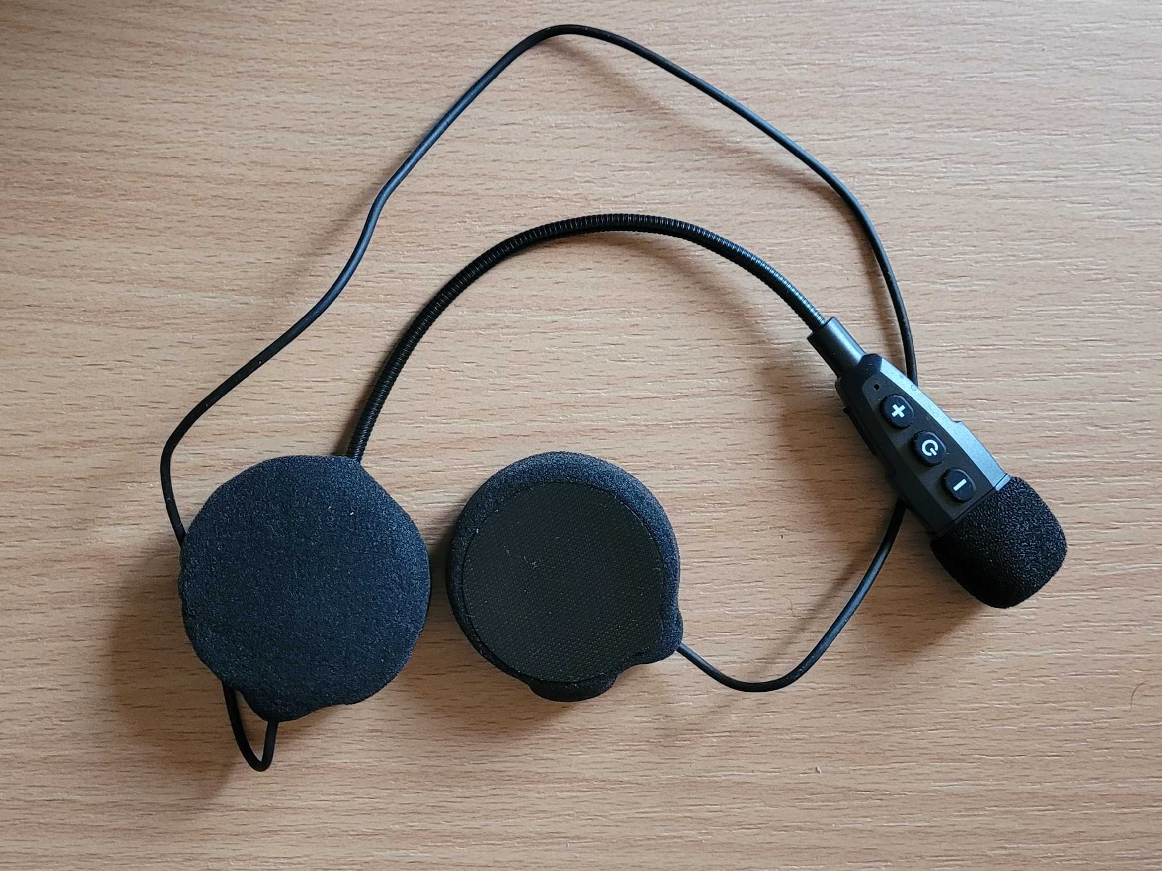 Zestaw słuchawkowy EJEAS E1+ do kasku motocyklowego Bluetooth 5.1