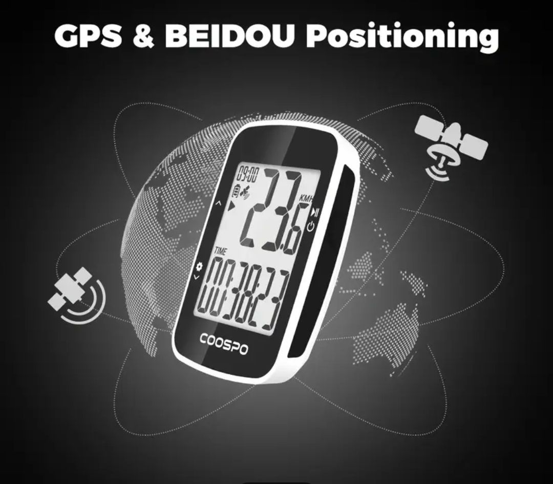 Новий надійний GPS велокомп'ютер.