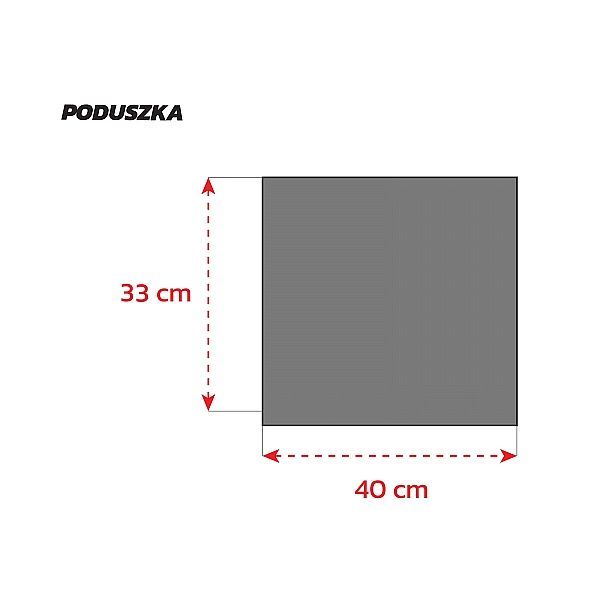 Legowisko domek prostokątny posłanie Royal Prestige R:2 CZARNE 44x37cm