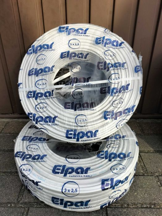 Przewód ELPAR YDYp 3x2,5 450/750V 100m