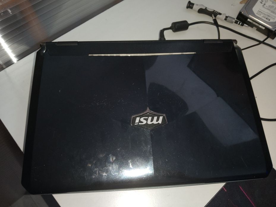 Laptop msi Gt 683 grafika 6 gb  dysk ssd 512 dysk 1 tb 10 GB ram