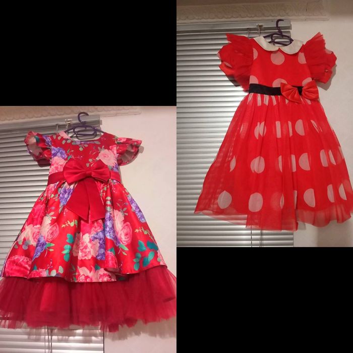 Дитячі  пишні сукні (на 5- 6 років)