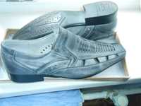 Чоловічі літні туфлі KANGFUSHOES 43р сірого кольору.