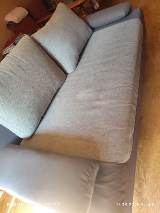 wersalka Black Red white