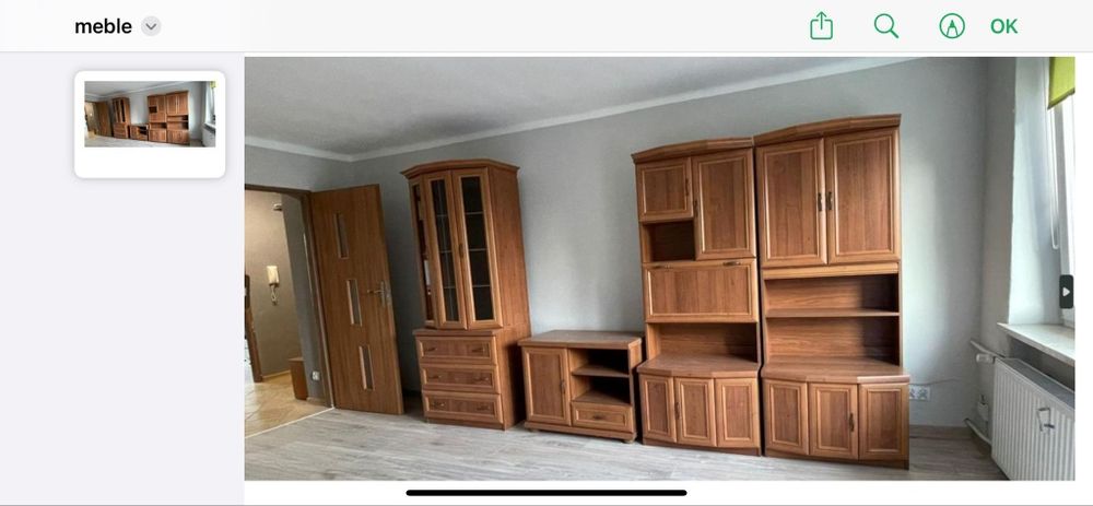 Meble w dobrym stanie