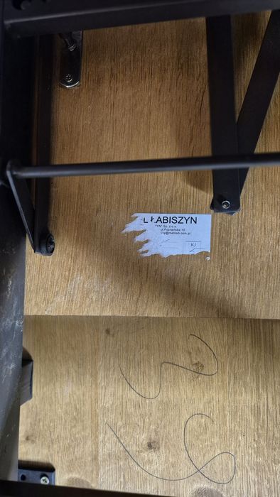 Stół, ława drewniany rozsuwany 120x80 (160x80)