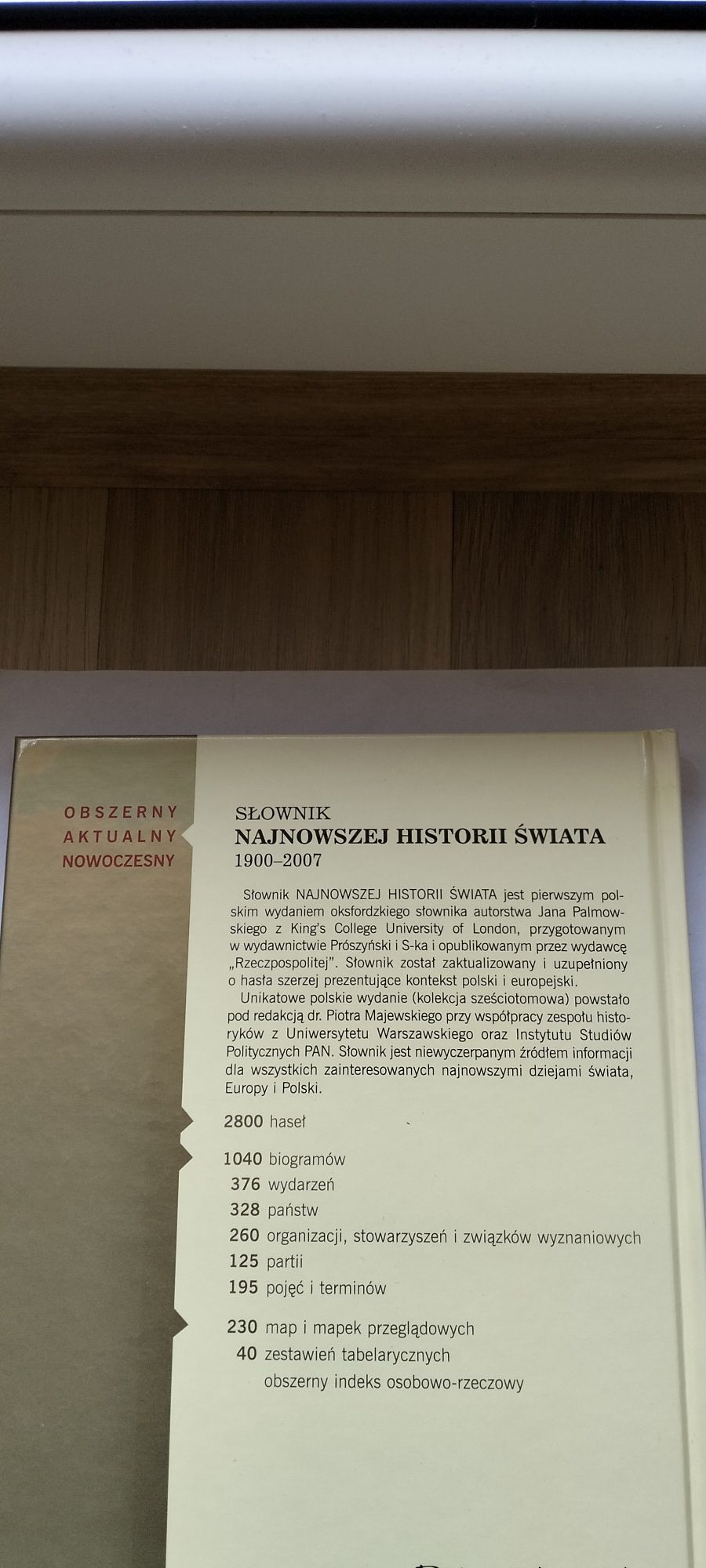 Słownik najnowszej historii świata