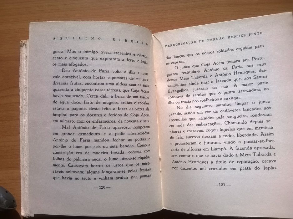 "Peregrinação" Fernão Mendes Pinto - Adaptação de Aquilino Ribeiro