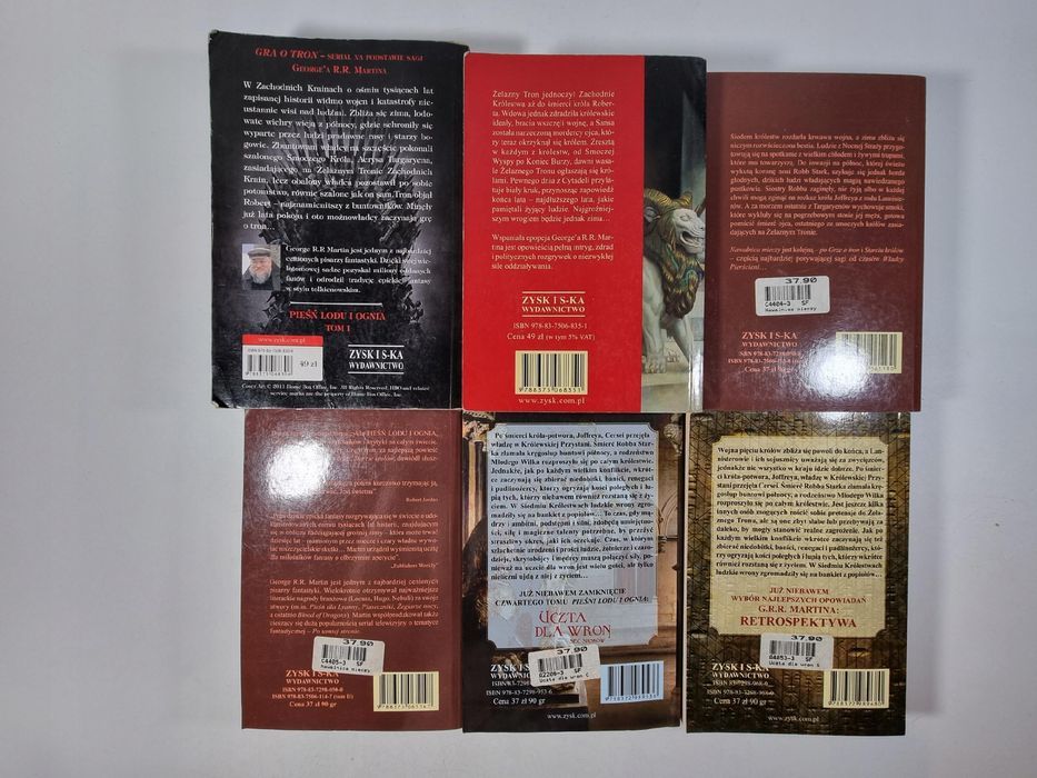 Gra o Tron 1-6 / George R.R. Martin