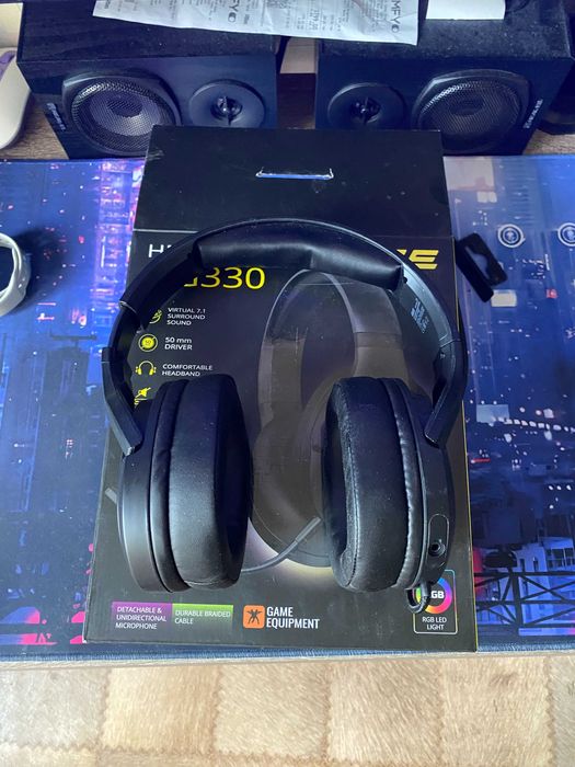 2E Gaming Headset HG330 Black