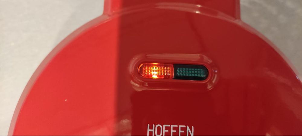 Gofrownica HOFFEN czerwona