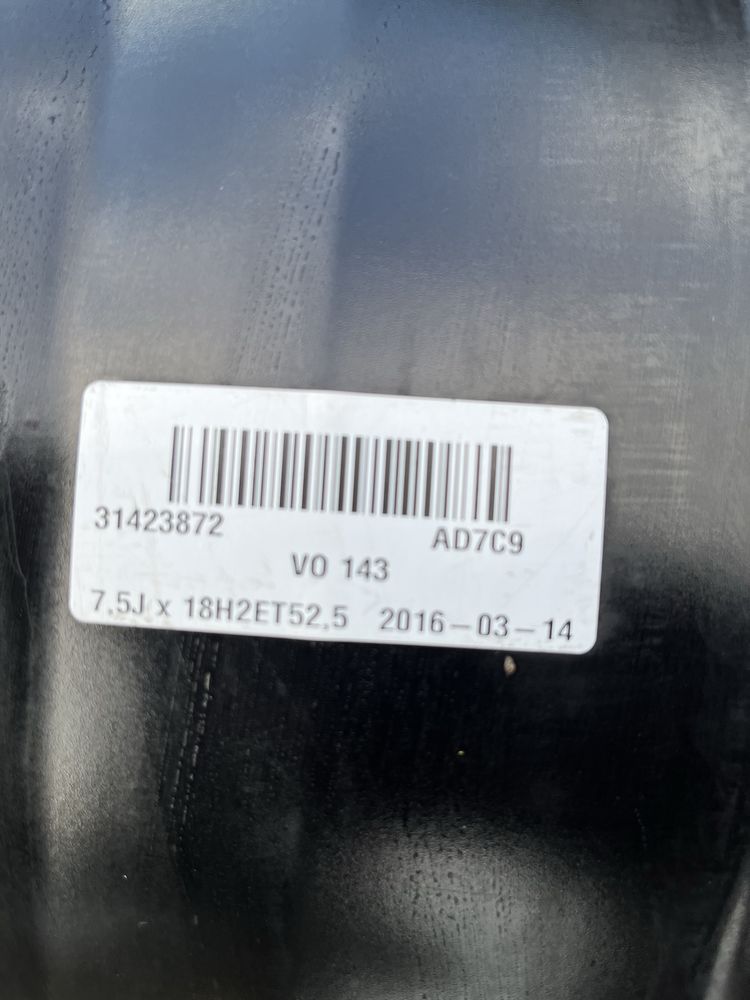 Alufelgi 5x108 18 cali Volvo R design V60 S90 S60 V40 Xc40 Xc60