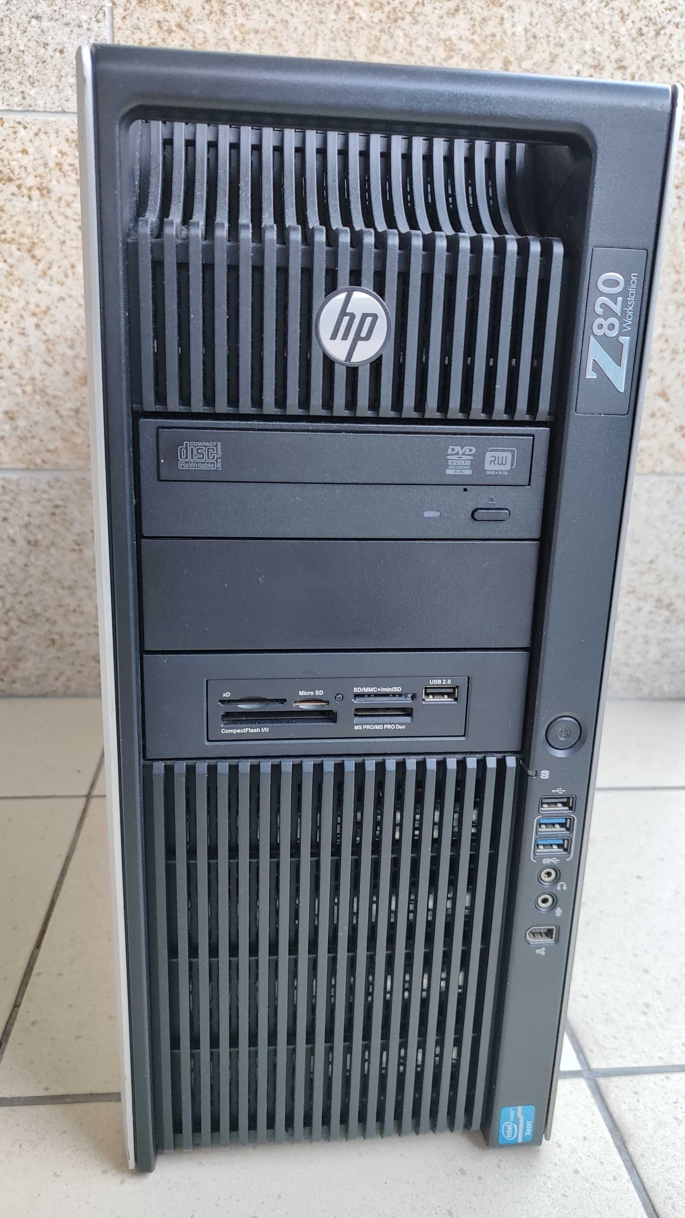 Komputer Stacja robocza HP Z820 Xeon E5-2620