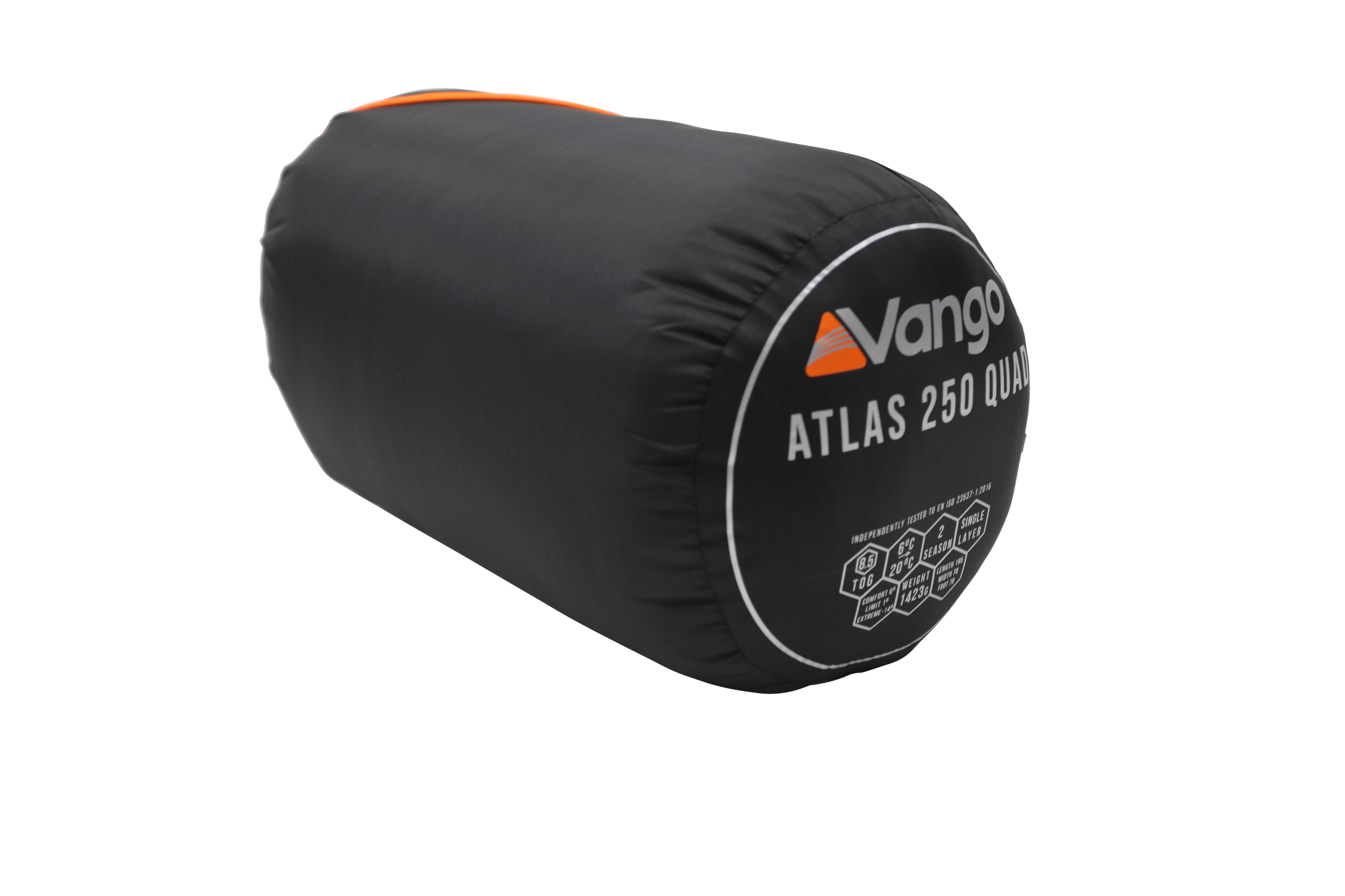 śpiwór jednoosobowy prostokątny Vango ATLAS 250 Quad