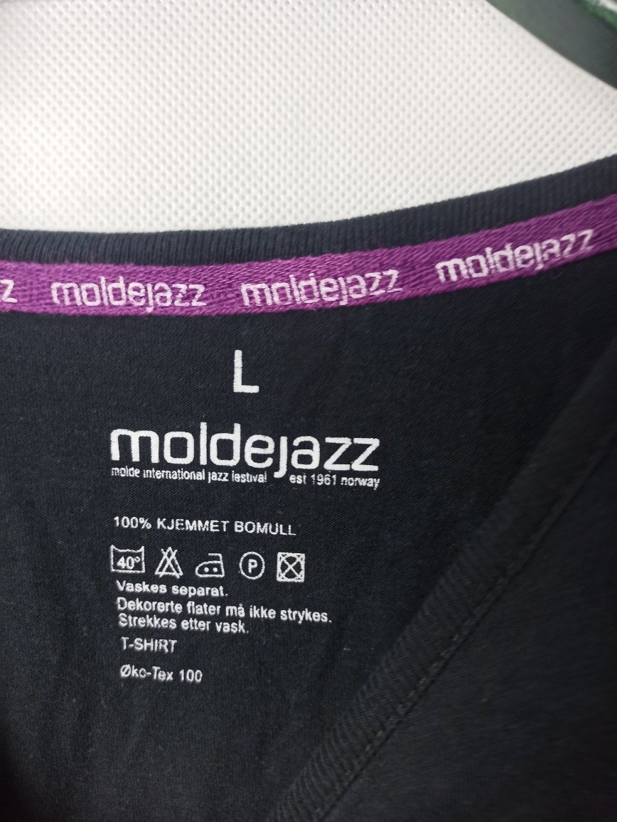Molde jazz womens v neck t-shirt festival